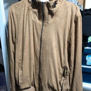 Size large Zara man discontinued hoodie tan